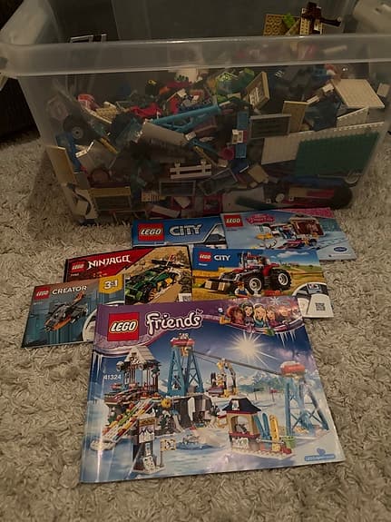 LEGO osorterat