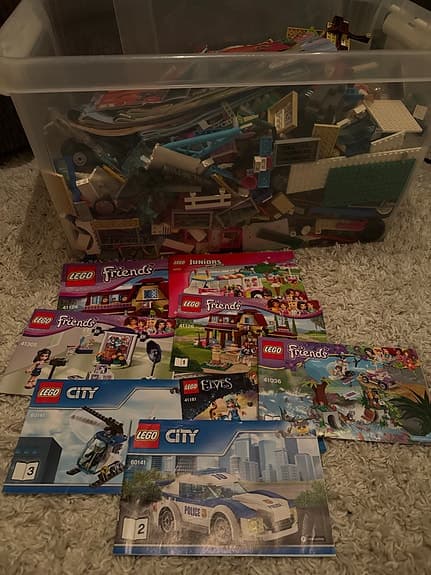 LEGO osorterat