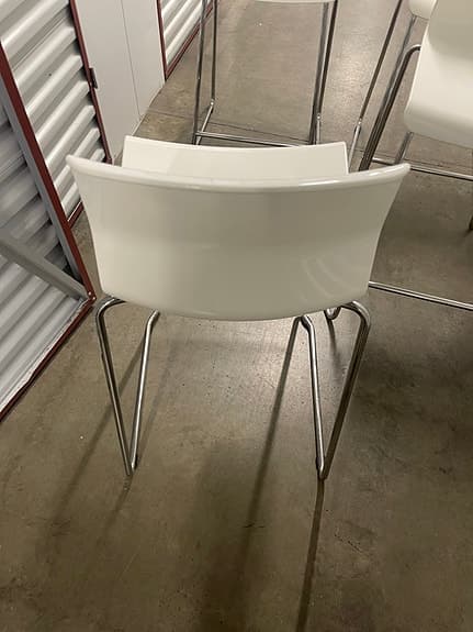 IKEA barstolar 4 st , vita
