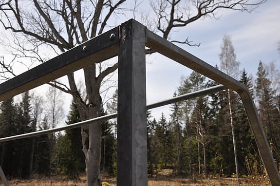 2 Fotbollsmål, tål en direktträff
