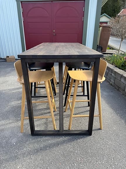 2 Muuto Nerd barstolar