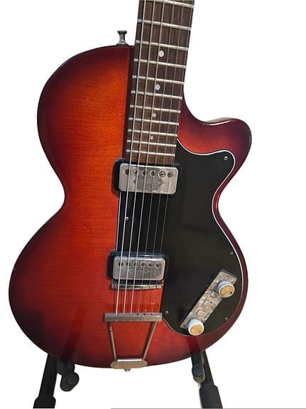 Höfner elgitarr röd sunburst