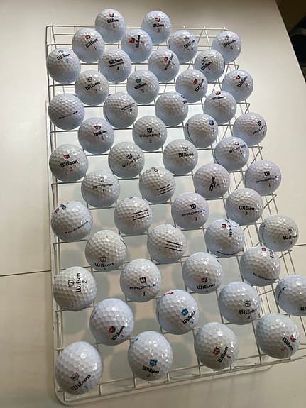 Golfbollar Wilson 4kr/st