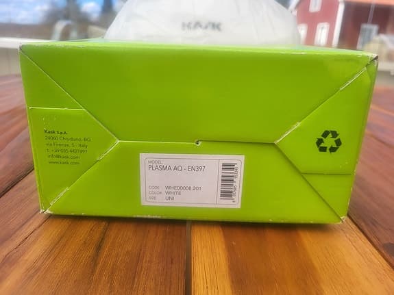 Kask Plasma AQ Vit hjälm