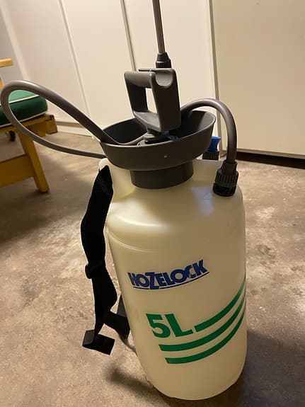 Hozelock tryckspruta 5L vit