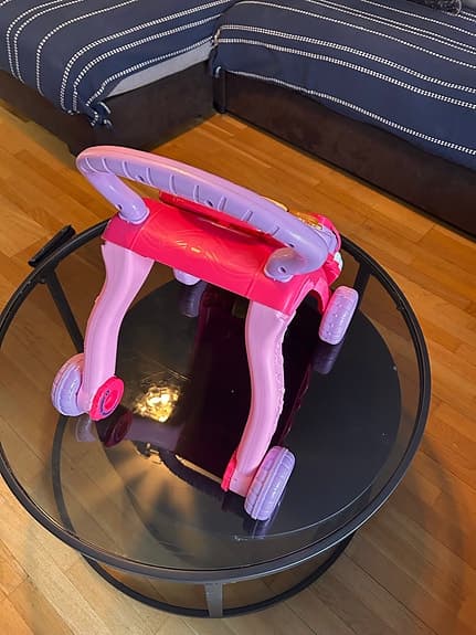 Fisher-Price gåvagn aktivitetsleksak rosa