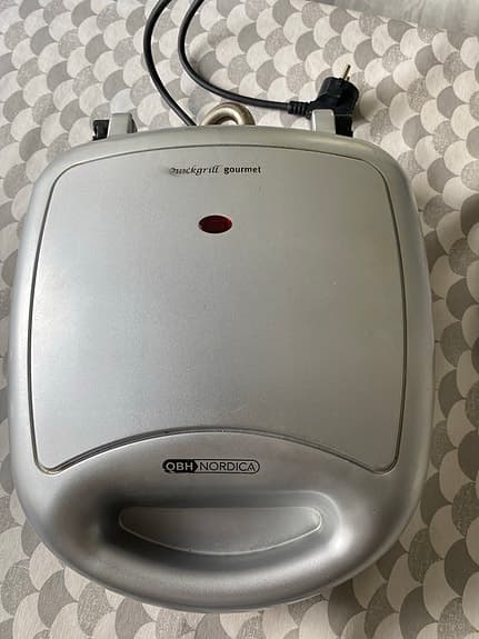 OBH Nordica smörgåsgrill / paninigrill silver