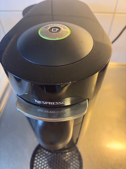 Nespresso kaffemaskin kapselmaskin svart
