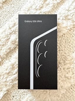 Samsung Galaxy s26 ultra 256gb oöppnad helt ny