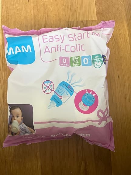 Bröstpump 2-1 MAM + ny nappflaska