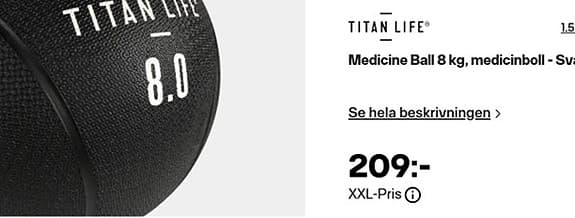 Titan Life Medicin Boll 8kg