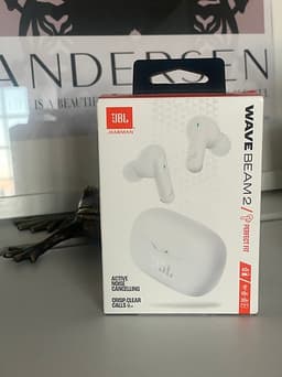 JBL Wave Beam 2 in ear hörlurar - nya i obruten/plomberad förpackning