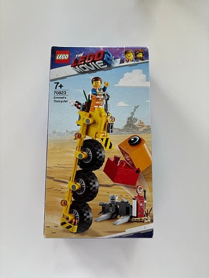 OÖPPNAT LEGO The LEGO Movie 2 set 70823 Emmeths Tricycle