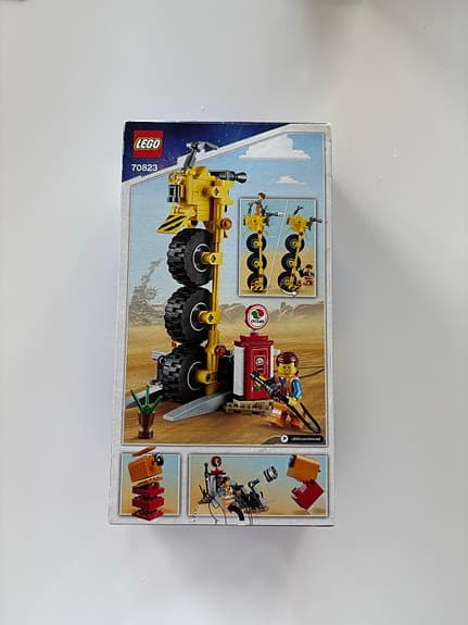 OÖPPNAT LEGO The LEGO Movie 2 set 70823 Emmeths Tricycle