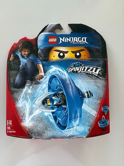 OÖPPNAD LEGO Ninjago Spinjitzu Spinner Jay
