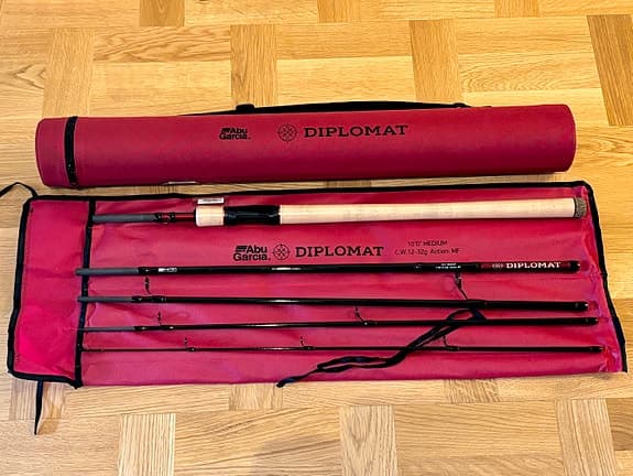 Abu Garcia Diplomat V2 1005M haspelspö 10' 12-32 g
