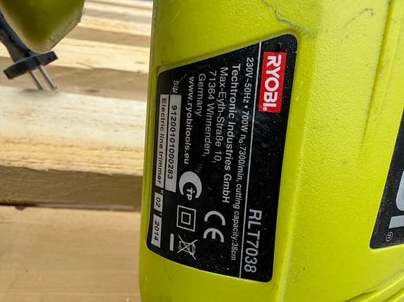 Ryobi RLT7038 grästrimmer