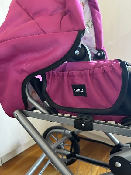 BRIO dockvagn rosa