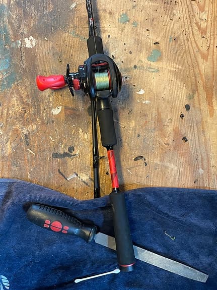 Abu Garcia 24 Ton Graphite haspelspö 6’6” 10–30 g
