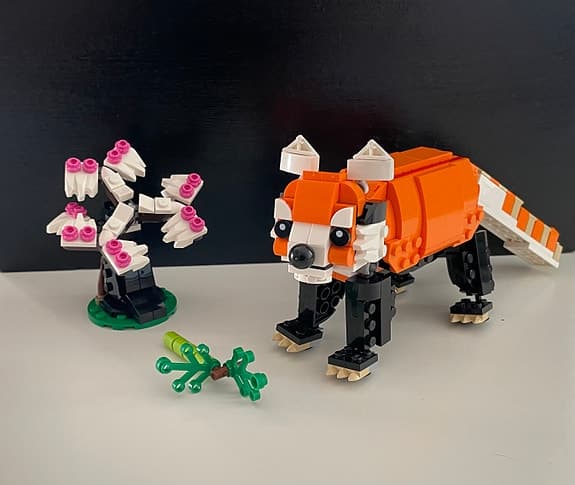 Legopaket 3-i-1, djur