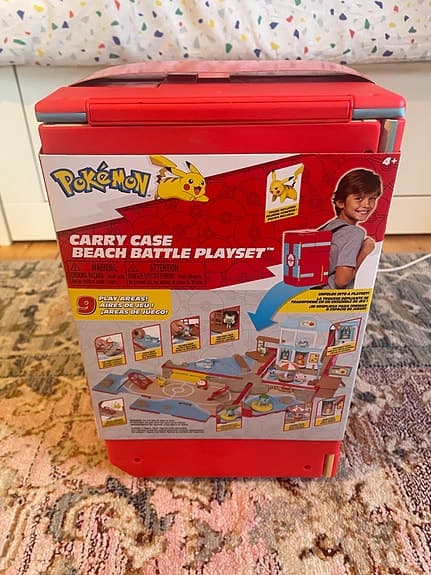 Pokémon Carry Case Beach Battle Playset