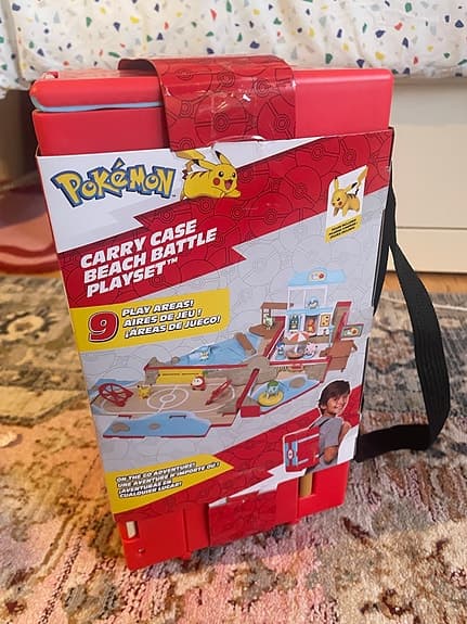 Pokémon Carry Case Beach Battle Playset