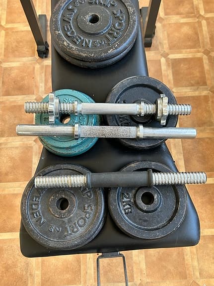 Bänkpress 46 kg