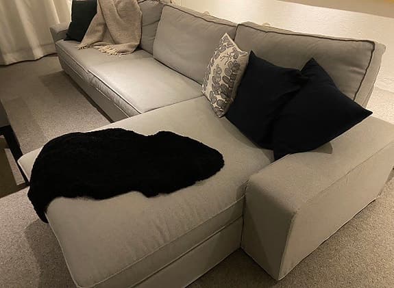 Stor soffa IKEA KIVIK 318cm