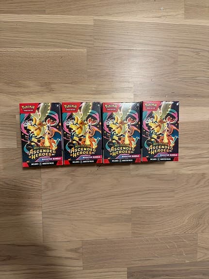 4x Pokémon ascended heroes