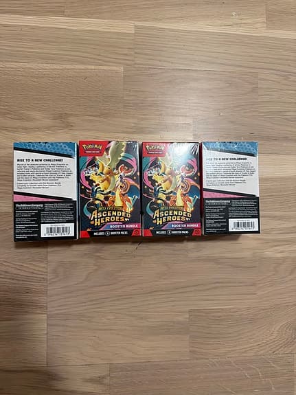 4x Pokémon ascended heroes