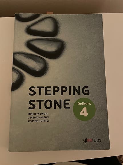Stepping Stone Delkurs 4 lärobok i språk