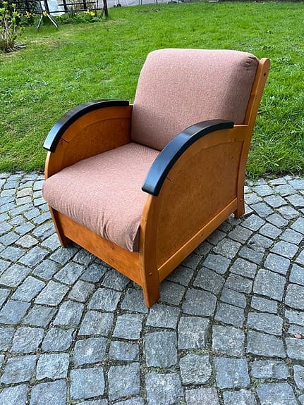 Nyrenoverad ’easy chair’, Svensk design.