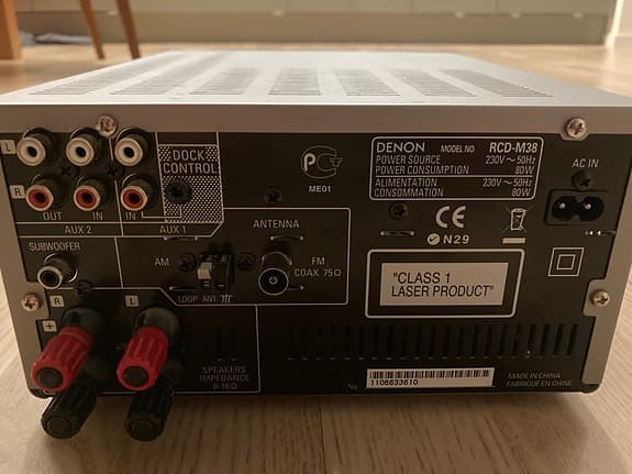 Denon RCD-M38 CD-receiver