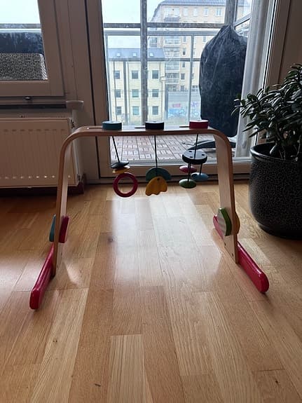 IKEA babygym i trä