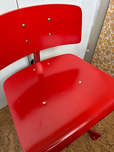 Vintage Skrivbordsstol IKEA sent 70-tal