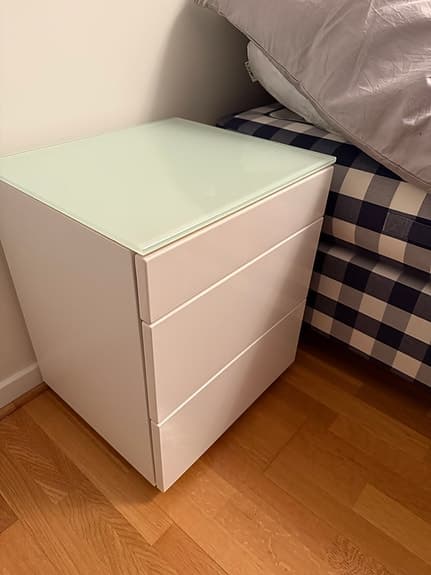 Sängbord arctic