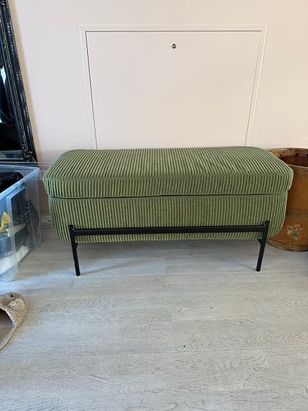 Sittbänk med förvaring