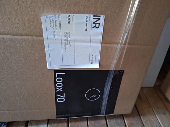 INR Loox 70 rund badrumsspegel 700 mm LED-belysning