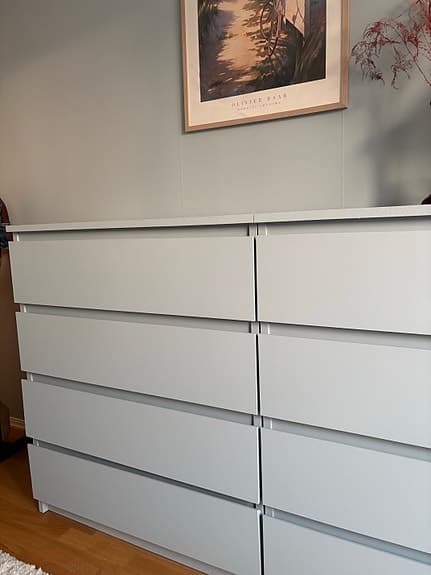 Tre Byråer ljusblå