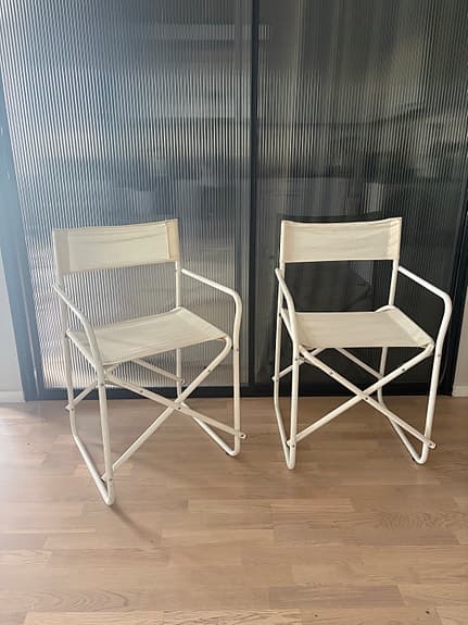 Regissörstolar ihopfällbara