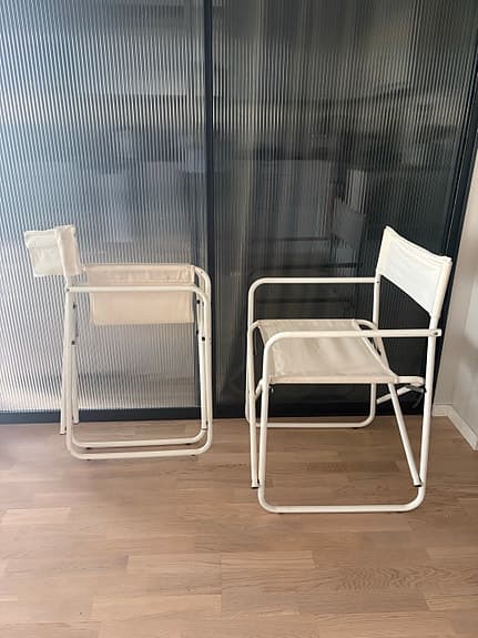 Regissörstolar ihopfällbara