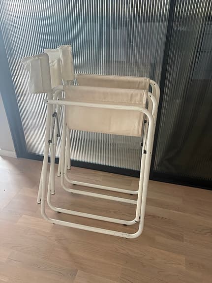 Regissörstolar ihopfällbara