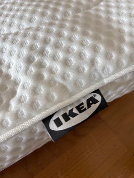IKEA NORRSELE bäddmadrass vit