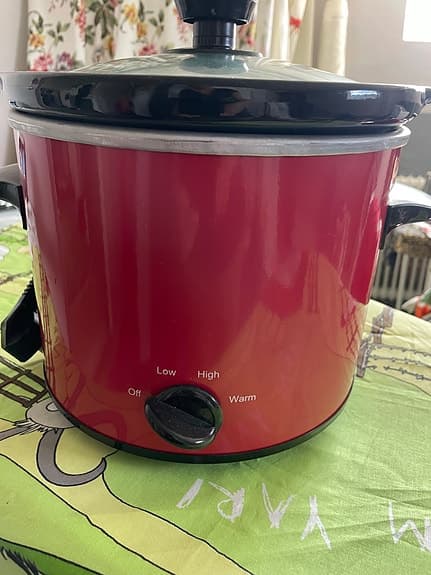 OBH Nordica slow cooker röd