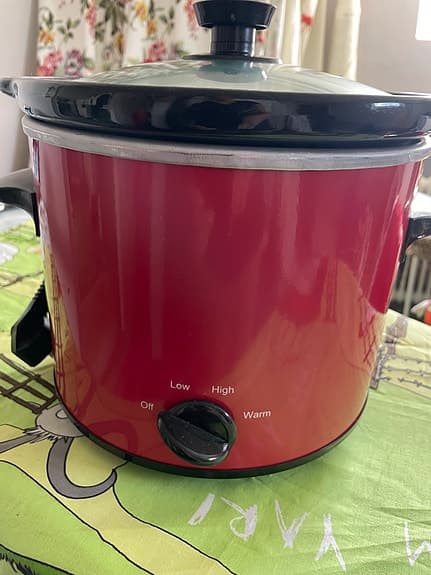 OBH Nordica slow cooker röd