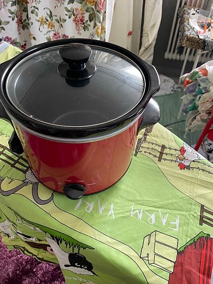 OBH Nordica slow cooker röd