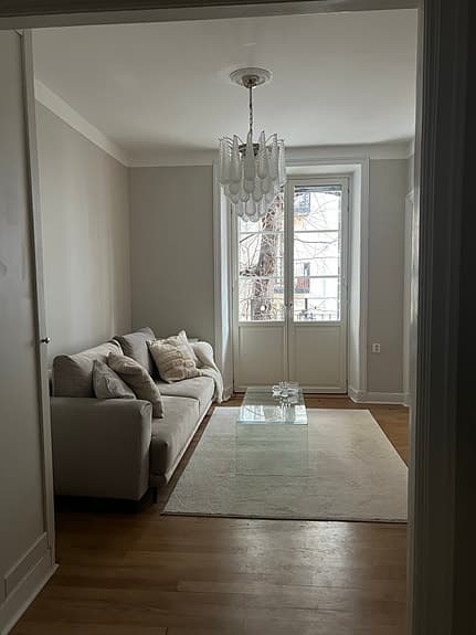 NY bäddsoffa säljes! - ljusbeige Hopland 4-sits Bäddsoffa