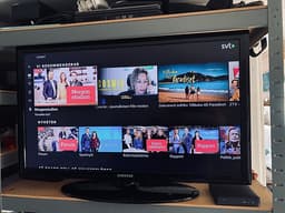 Samsung 32 tum TV svart