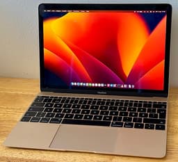 Apple MacBook 12" Retina guld 256gb