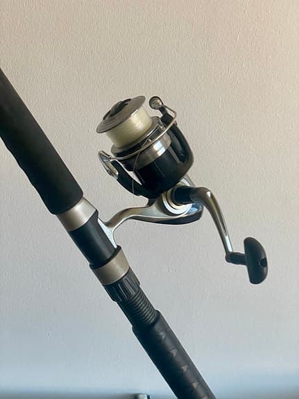 Komplett fiskeutrustning i skick som nytt